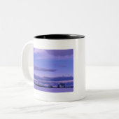 Wisconsin North, Sundown Zweifarbige Tasse (Vorderseite Links)