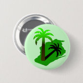 Wisconsin-Palme Button (Vorne & Hinten)