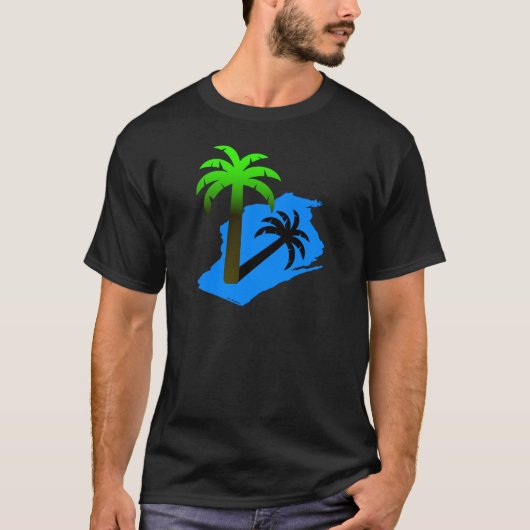 Wisconsin-Palme T-Shirt (Vorderseite)