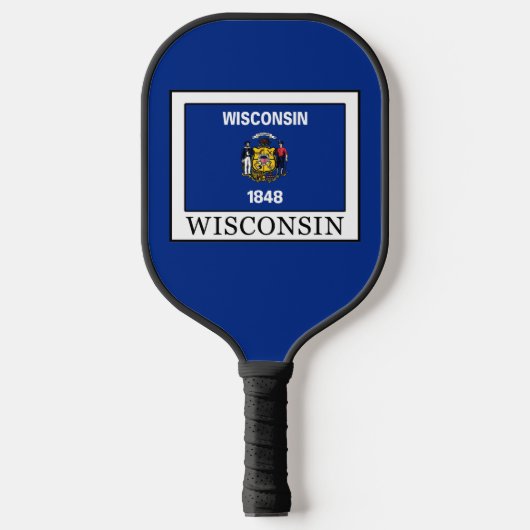 Wisconsin Pickleball Schläger (Vorderseite)