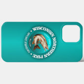 Wisconsin Pike Fishing Case-Mate iPhone Hülle (Rückseite (Horizontal))