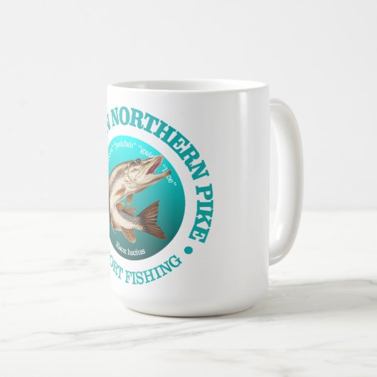 Wisconsin Pike Fishing Kaffeetasse (VorderseiteRechts)