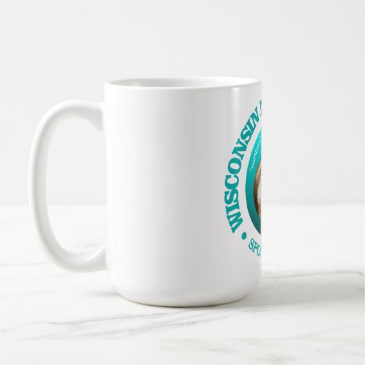Wisconsin Pike Fishing Kaffeetasse (Links)