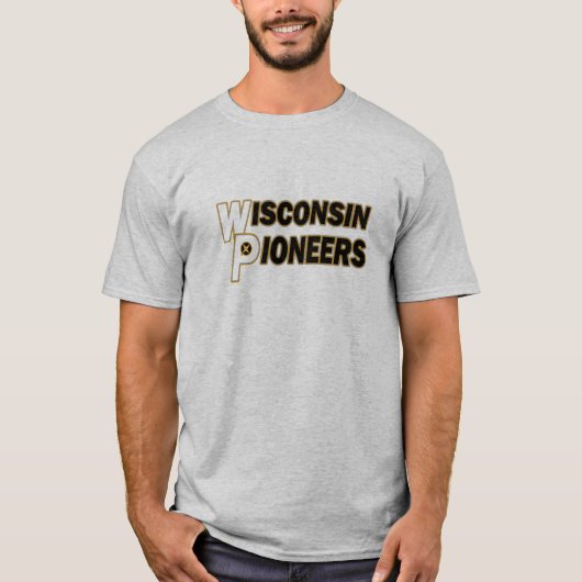 Wisconsin-Pioniere T-Shirt (Vorderseite)