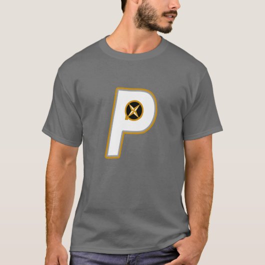 Wisconsin-Pioniere (Weiß des Single-P) T-Shirt (Vorderseite)
