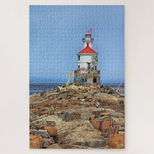 Wisconsin Point Lighthouse Puzzle (Vertikal)
