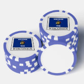 Wisconsin Pokerchips (Stapel)