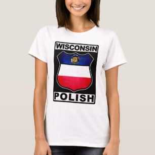 Wisconsin Polnisch American Ladys T-Shirt