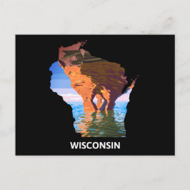 Wisconsin Postcard Postkarte