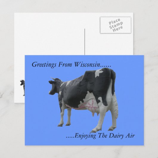 Wisconsin Postcard Postkarte (Vorne/Hinten)
