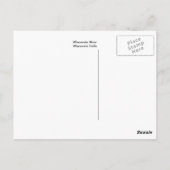 Wisconsin Postcard Postkarte (Rückseite)