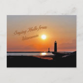 Wisconsin Postcard Postkarte (Vorderseite)