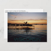 Wisconsin Postcards, von H.A.S. Arts Postkarte (Vorne/Hinten)