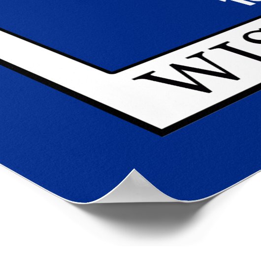 Wisconsin Poster (Ecke)