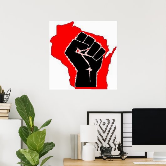 Wisconsin Poster (Heimbüro)