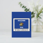 Wisconsin Postkarte (Stehend Vorderseite)