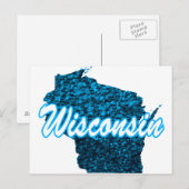 Wisconsin Postkarte (Vorne/Hinten)