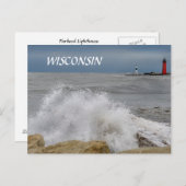 WISCONSIN POSTKARTE (Vorne/Hinten)