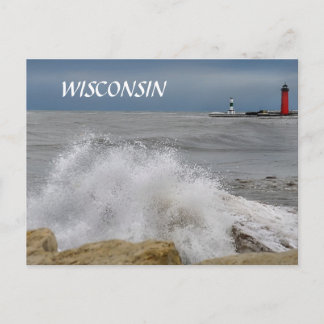 WISCONSIN POSTKARTE