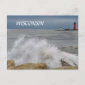 WISCONSIN POSTKARTE (Vorderseite)