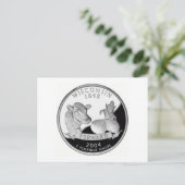 Wisconsin Postkarte (Stehend Vorderseite)