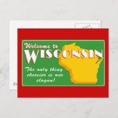 Wisconsin Postkarte (Vorne/Hinten)