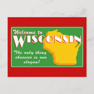 Wisconsin Postkarte