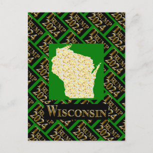 WISCONSIN POSTKARTE