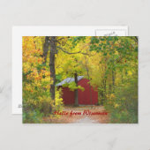 Wisconsin Postkarte (Vorne/Hinten)