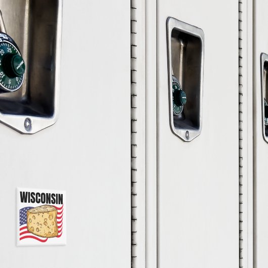Wisconsin-Quadrat-Magnet Magnet (In Situ (Schrank))