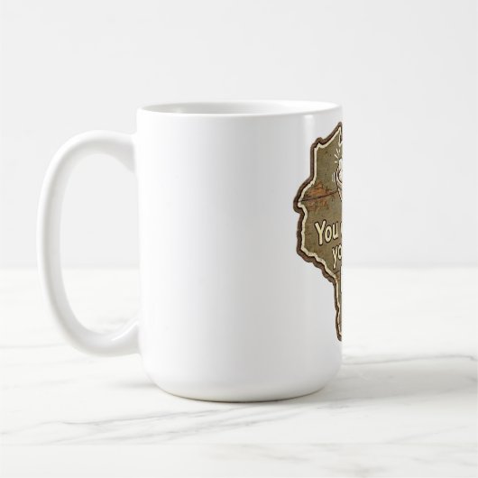 Wisconsin-Quark: Frisch oder frittiert? Kaffeetasse (Links)