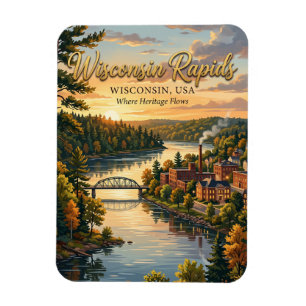 Wisconsin Rapids, Wisconsin Magnet