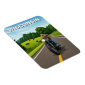 Wisconsin-Reise Magnet (Rechte Seite)
