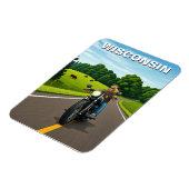 Wisconsin-Reise Magnet (Linke Seite)