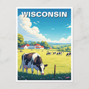 Wisconsin-Reise Postkarte