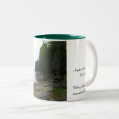 Wisconsin-Reise-Tasse Zweifarbige Tasse (VorderseiteRechts)