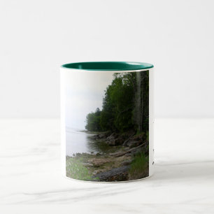 Wisconsin-Reise-Tasse Zweifarbige Tasse