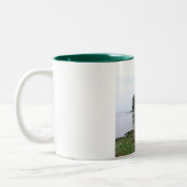 Wisconsin-Reise-Tasse Zweifarbige Tasse (Links)