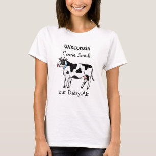 Wisconsin, riechen Sie unseren Dairy-Air-Spaß T-Shirt