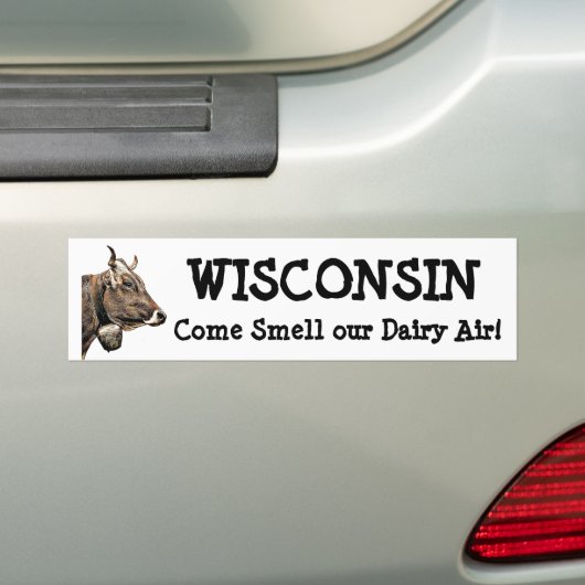 Wisconsin, riechen unser autoaufkleber (Auf Auto)
