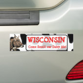 Wisconsin, riechen unser autoaufkleber (Auf Auto)