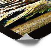 Wisconsin River Rocks Poster (Ecke)
