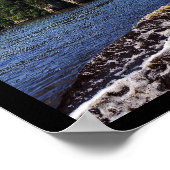 Wisconsin River Waves Poster (Ecke)