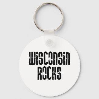 Wisconsin Rocks Schlüsselanhänger
