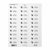 Wisconsin-Rücksendeadresse (Vorne)