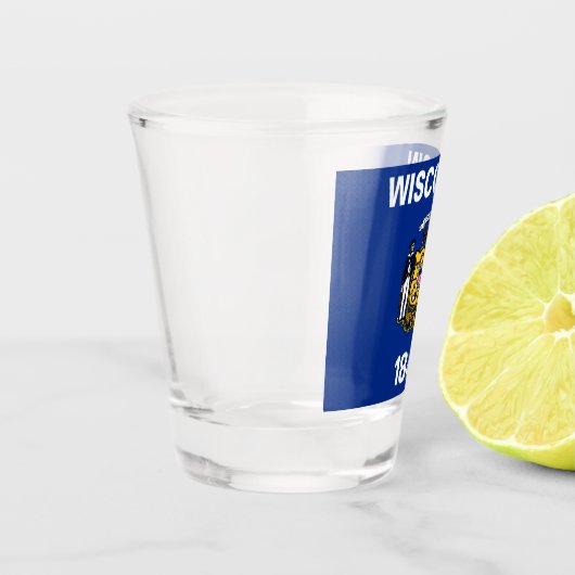 WISCONSIN SCHNAPSGLAS (Links)