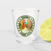 Wisconsin Schnapsglas (Vorderseite)
