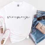 Wisconsin Script Staat Frauen T - Shirt<br><div class="desc">Jeden Tag fügen wir neue Designs hinzu!</div>