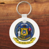 Wisconsin Siegel Schlüsselanhänger (Vorderseite)