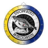 Wisconsin Snowbird Dartscheibe (vorne)